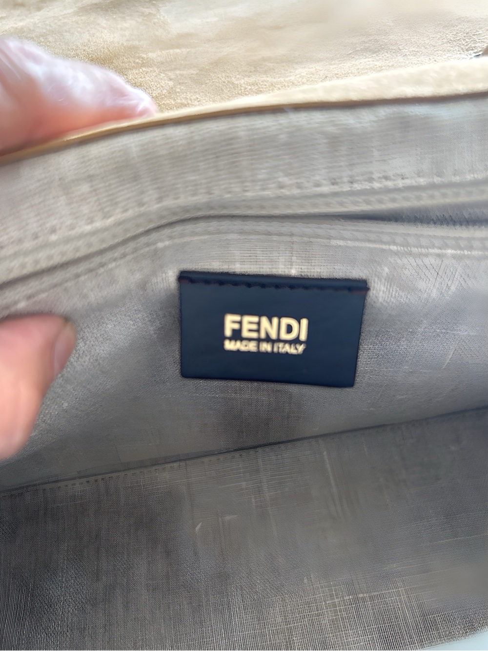 Fendi Silvana multicolor 2 way bag in Leather. - Picture 13 of 14